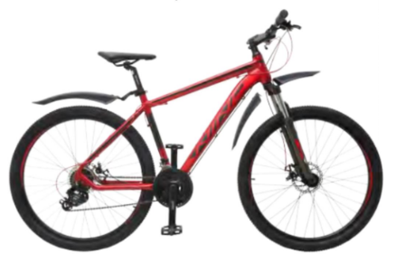 Велосипед Wind Mont Blanc 27,5" 21-скор красный