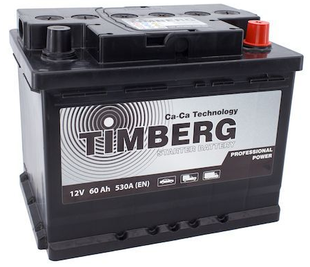 Аккумулятор Timberg Professional Power 60Ah R 530А