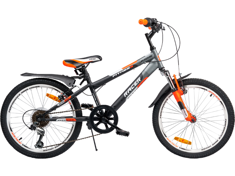 Велосипед детский RACER 20-003 2015, оранжевый