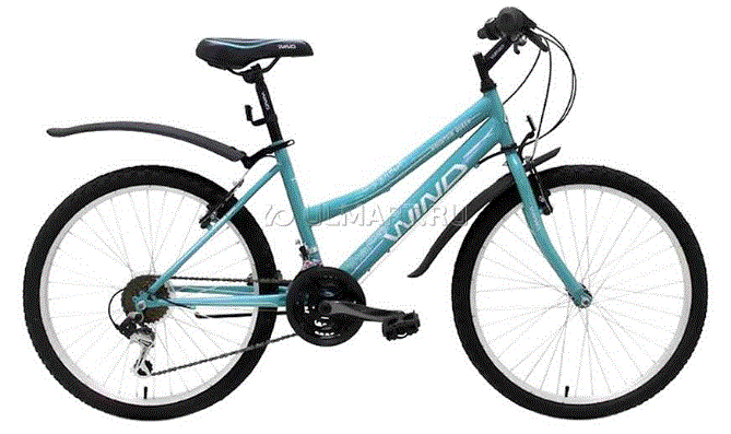 Велосипед Wind Mountain Queen 24” 18-скор. 15” рама бирюзовый Велосипед Wind Mountain Queen 24” 18-скор. 15” рама бирюзовый