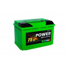 Power 6 СТ-75 NR, автомобильный аккумулятор