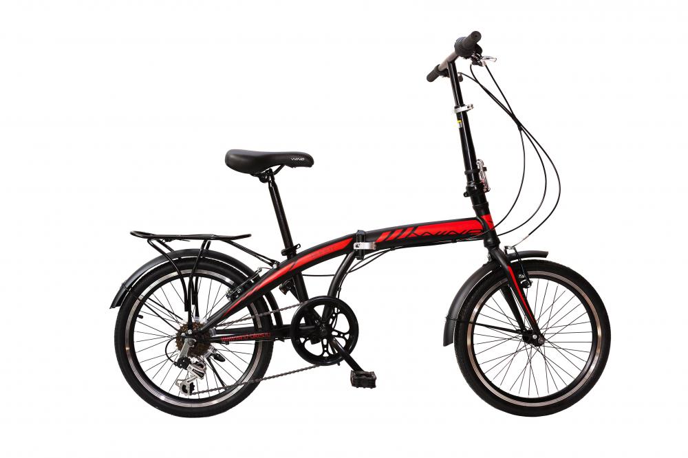 Велосипед Wind Buddy 20” 6-скор. черный