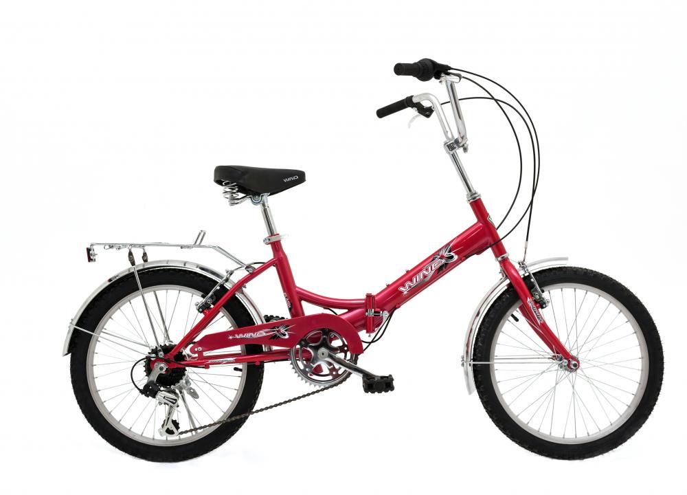 Велосипед Wind Flash 20” 6-скор. 10,5” рама красный Велосипед Wind Flash 20” 6-скор. 10,5” рама красный
