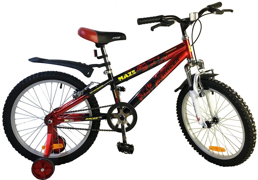 Racer 16-002 (красный), детский спортивный велосипед Racer 16-002 (красный), детский спортивный велосипед
