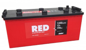 Грузовые аккумуляторы RED Technology 6СТ-190