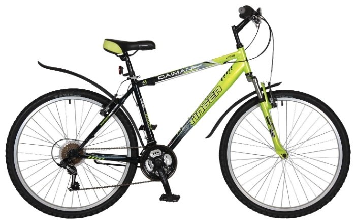 Велосипед Stinger Caiman колеса 26" рама 18" зеленый Велосипед Stinger Caiman колеса 26" рама 18" зеленый