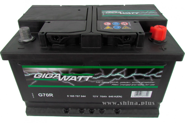 Аккумулятор Gigawatt G70R 570 144 064