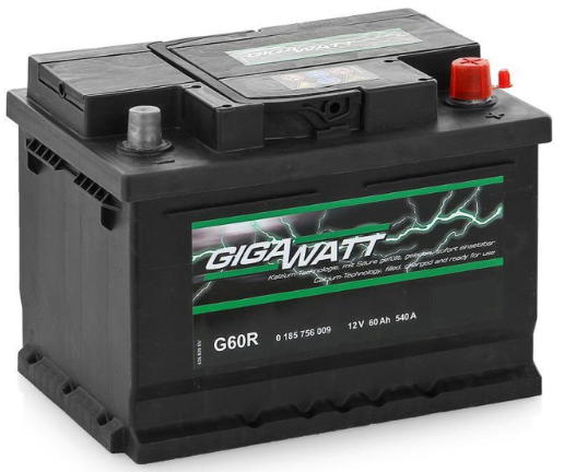 Аккумулятор Gigawatt G60R 560 409 054