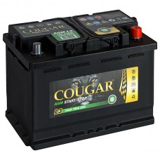 Аккумулятор Cougar AGM L3 для автомобилей премиум-класса (обратная полярность)