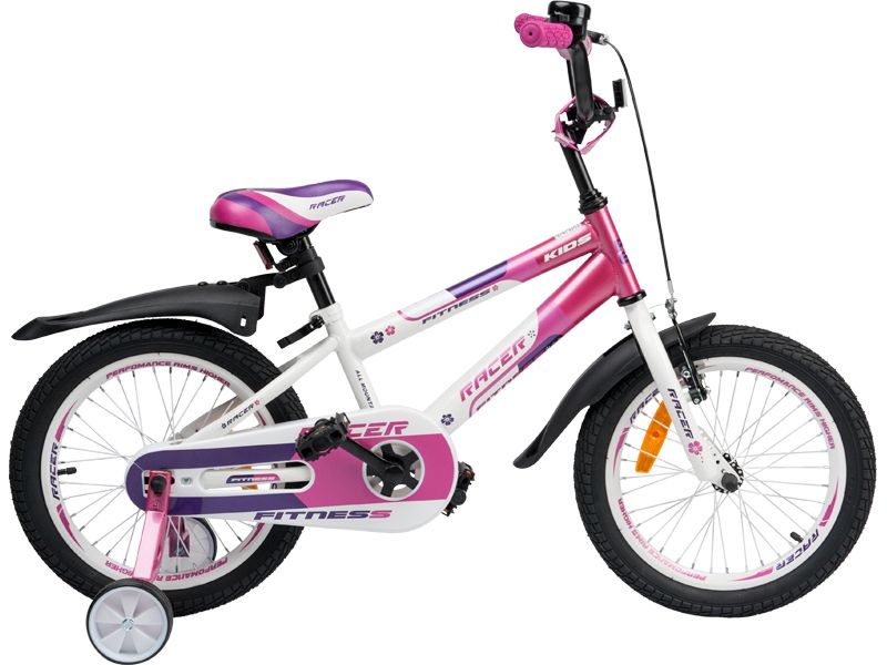 Racer 16-001 (розовый), детский спортивный велосипед Racer 16-001 (розовый), детский спортивный велосипед