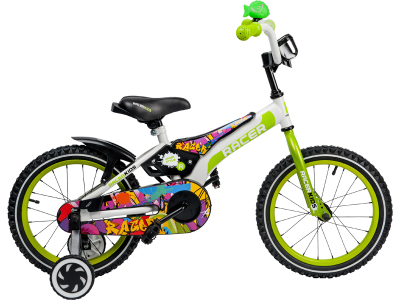 Racer 511-16 (зеленый), детский велосипед