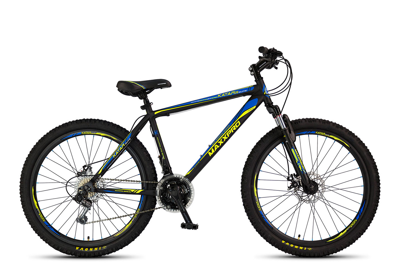 Велосипед MAXXPRO KATAR 26 ELITE, чёрно-зеленый Велосипед MAXXPRO KATAR 26 ELITE, чёрно-зеленый