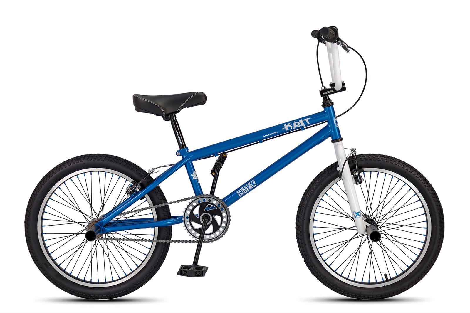 Трюковый велосипед MAXXPRO KRIT, синий