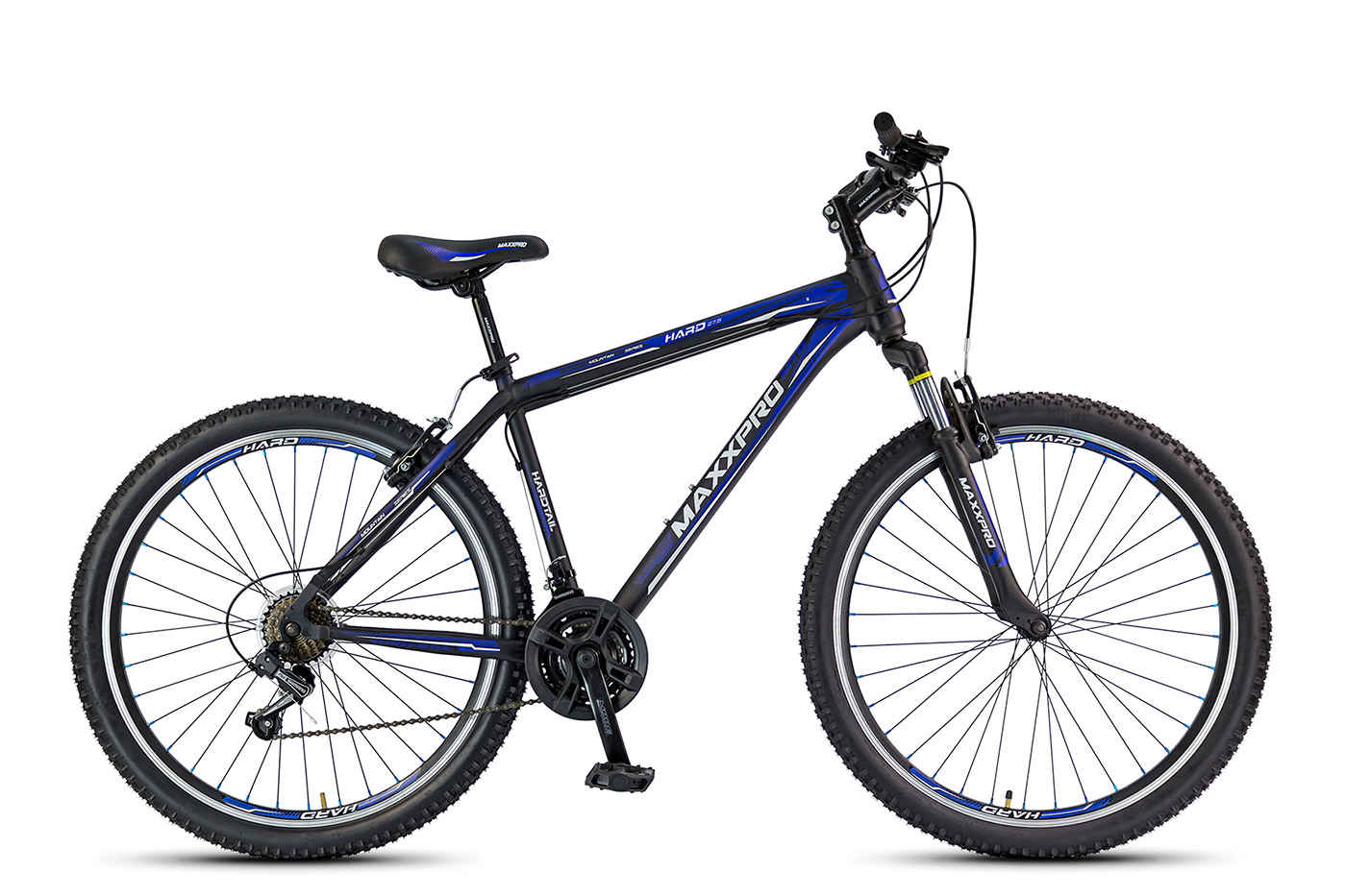 Горный велосипед MAXXPRO HARD 27,5, чёрно-синий